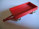Part No: x1083c02  Name: HO Scale, Mercedes Trailer for Open Bed Truck, Red Flatbed