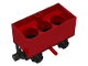 Part No: x488c02  Name: Train Battery Box Car with Red Switch and Black Wheels (Undetermined Type)
