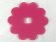 Part No: 46470  Name: Clikits, Icon Accent Rubber Flower 10 Petals 5 3/8 x 5 3/8