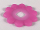 Part No: 48174  Name: Clikits, Icon Accent Plastic Flower 10 Petals 3 5/8 x 3 5/8 with Raised Border