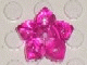 Part No: 53658  Name: Clikits, Icon Flower 5 Pointed Petals 2 x 2 Large with Hole