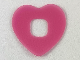 Part No: clikits046  Name: Clikits, Icon Accent Rubber Heart 2 5/8 x 2 5/8