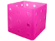 Part No: clikits155  Name: Clikits Container 9 x 9 x 6 with 9 Holes on Each Side