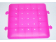Part No: clikits282  Name: Clikits Container, Square Box with 25 Holes - Lid