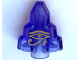 Part No: 10178pb03  Name: Rock 1 x 2 Crystal Stepped with Gold Egyptian Eye of Horus Moonstone Pattern