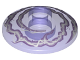 Part No: 4740pb011  Name: Dish 2 x 2 Inverted (Radar) with Lavender and White Electricity Pattern