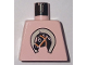 Part No: 973pb0039  Name: Torso Paradisa Horse Face in Horseshoe Pattern