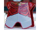Part No: 2587pb17  Name: Minifigure Armor Breastplate with Leg Protection, Avatar Prince Zuko Pattern