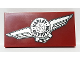 Part No: 87079pb0650L  Name: Tile 2 x 4 with Silver Harley-Davidson Logo Pattern Model Left Side