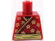 Part No: 973pb0790  Name: Torso Wrapped Samurai Robe with Flowers Pattern