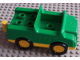 Part No: 2218ac01  Name: Duplo Car with 2 x 2 Studs in Bed, 1 Stud in Cab and Yellow Base