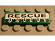 Part No: 2431pb0035  Name: Tile 1 x 4 with 'RESCUE patrol' Pattern (Sticker) - Set 8255