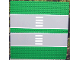 Part No: 30225c01pb01  Name: Baseplate, Road 32 x 32 7-Stud Straight with Double Driveway with Crosswalk Pattern