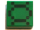 Part No: 3070pb351  Name: Tile 1 x 1 with Pixelated Dark Green Squares and Lines Pattern (Minecraft Baby Turtle Shell)