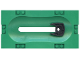 Part No: 41819c02  Name: Sports Field Section 8 x 16 with Horizontal Slot and Black Sliding Holder, Assembly