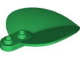 Part No: 7096  Name: Plant Plate, Round 1 x 2 with Pointed Leaf