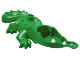 Part No: 87963pb01  Name: Duplo Alligator / Crocodile Large Body, White Teeth Pattern