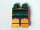 Part No: 970c115pb001  Name: Hips and Pearl Gold Legs with Green Markings and Gold Belt Pattern (Hawkman)