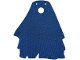 Part No: 118741  Name: Cloth Cape, Tattered, Wide with Triangle Notches in Hem and 3 Holes, Large Buildable Figures - Spongy Stretchable Fabric