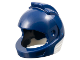 Part No: 49663pb04  Name: Minifigure, Headgear Helmet Space, City Astronaut with Molded White Neck Base Pattern