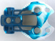 Part No: 53544pb01  Name: Bionicle Toa Inika Shoulder Armor with Marbled White Pattern