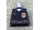 Part No: 973pb0354  Name: Torso Police Highway Patrol, Shirt with Badge and Radio Pattern