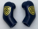 Part No: 981982pb111  Name: Arm, (Matching Left and Right) Pair with Gold Police Badge Pattern