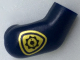 Part No: 982pb111  Name: Arm, Right with Gold Police Badge Pattern
