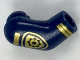 Part No: 982pb156  Name: Arm, Right with Gold Police Badge and Stripes Pattern