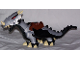 Part No: 5334c02pb01  Name: Duplo Dragon Large with Black Underside and Attached Armor
