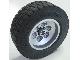 Part No: 32020c01  Name: Wheel 43.2mm D. x 18mm - Extended Axle Stem with Black Tire 62.4 x 20 S (32020 / 32019)