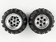 Part No: 6595c01  Name: Wheel 36.8mm D. x 26mm VR with Axle Hole with Black Tire 56 x 30 R Balloon (6595 / 32180)
