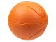 Part No: 48992c01  Name: Ball, Sports Basketball D. 46mm (McDonald's Sports Sets)