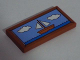 Part No: 87079pb0276  Name: Tile 2 x 4 with Sailing Ship, Sea and 2 Clouds Painting Pattern (Sticker) - Set 71006