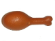 Part No: 88432  Name: Turkey Drumstick, 23mm with Round Opening on Back