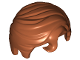 Part No: 98726  Name: Minifigure, Hair Swept Right with Front Curl