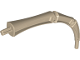 Part No: 15107  Name: Appendage Bony Large with Axle (Leg / Rib / Tail)