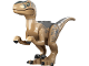 Part No: Raptor15  Name: Dinosaur Raptor / Velociraptor with Dark Bluish Gray Back