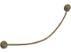 Part No: x127c10pb01  Name: String with End Studs (10L Overall) with (Same Color) Studs Pattern