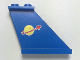 Part No: 2340pb001  Name: Tail 4 x 1 x 3 with Classic Space Logo Pattern on Both Sides