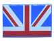 Part No: 26603pb241  Name: Tile 2 x 3 with Red, Blue, and White Union Jack Flag Half Pattern