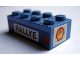 Part No: 3001oldpb08  Name: Brick 2 x 4 with 'RALLYE' and Taillights on Side and Shell Logo on Ends Pattern (Stickers) - Set 619