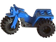 Part No: 30187c04  Name: Tricycle with Dark Gray Chassis and Black Wheels - One Piece Rear Wheels / Tires