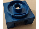 Part No: 30516  Name: Turntable 4 x 4 Locking Grooved Base