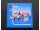Part No: 3068pb0319  Name: Tile 2 x 2 with Lego Fire Car and 'CITY' and '5-12' Set Box Pattern (Sticker) - Set 3221