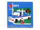 Part No: 3068pb0858  Name: Tile 2 x 2 with Lego Tow Truck, 'CITY' and '5-12' Pattern (Sticker) - Set 60050