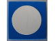 Part No: 3068pb2428  Name: Tile 2 x 2 with White Circle Small Pattern (Sticker) - Set 269