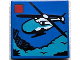 Part No: 3068pb2475  Name: Tile 2 x 2 with LEGO City Set 60405 Emergency Rescue Helicopter Box Art Pattern