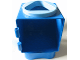 Part No: 31127cx6  Name: Primo Shape Sorter Chamber, Medium Blue Circle with Triangular Opening