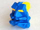 Part No: 32553c03  Name: Bionicle Head Connector Block 3 x 4 x 1 2/3 with Trans-Neon Yellow Eye / Brain Stalk (32553 / 32554)